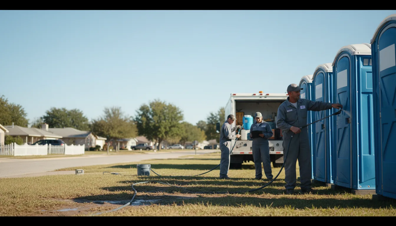 Long-Term Portable Toilet Rental in Kieler, WI near me